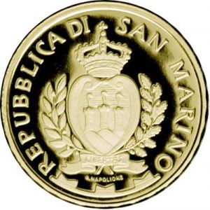 San Marino 2016 Extraordinary Jubilee of Mercy Gold 10 Euro Obverse