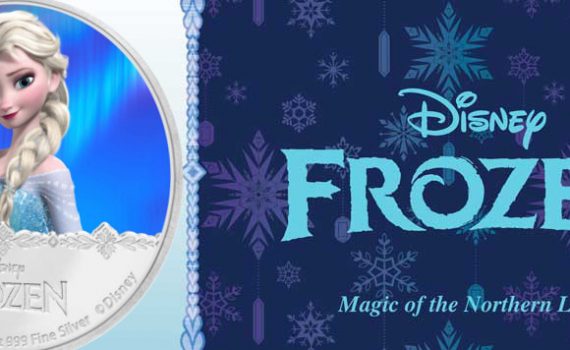 Frozen silver coin splash image