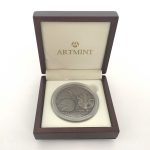 2016 Cat Eye Coin From Animal Series in display case