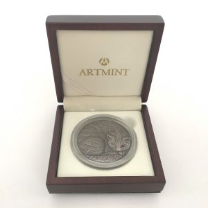 2016 Cat Eye Coin From Animal Series in display case