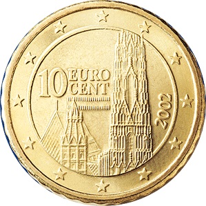 Austria 10 cent Coin