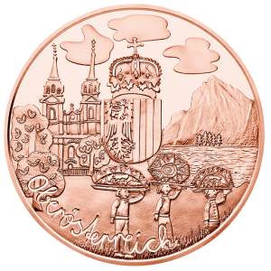 Austria 2016 Oberoesterreich Copper 10 Euro Coin Obverse