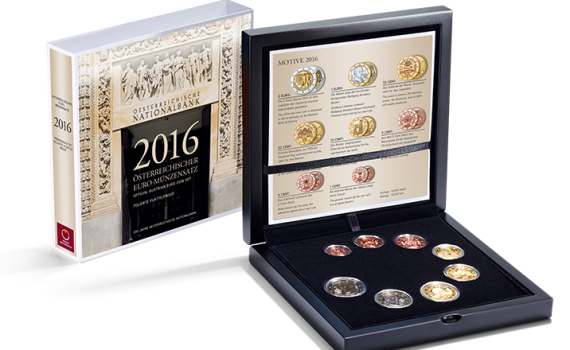 Austria 2016 Proof Coin Set
