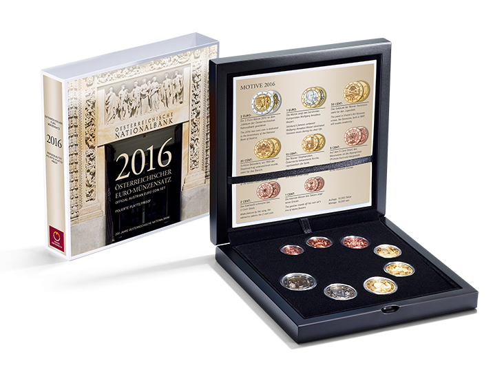 Austria 2016 Proof Coin Set