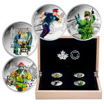 Canada 2016 Silver $15 National Heroes Coin Collection Set