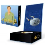 Canada 2016 Star Trek Silver $10 Coin - Kirk and Enterprise Box