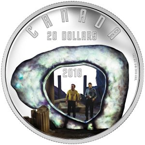 Canada 2016 Star Trek Classic Scenes Silver $20 Coin - City on the Edge of Tomorrow