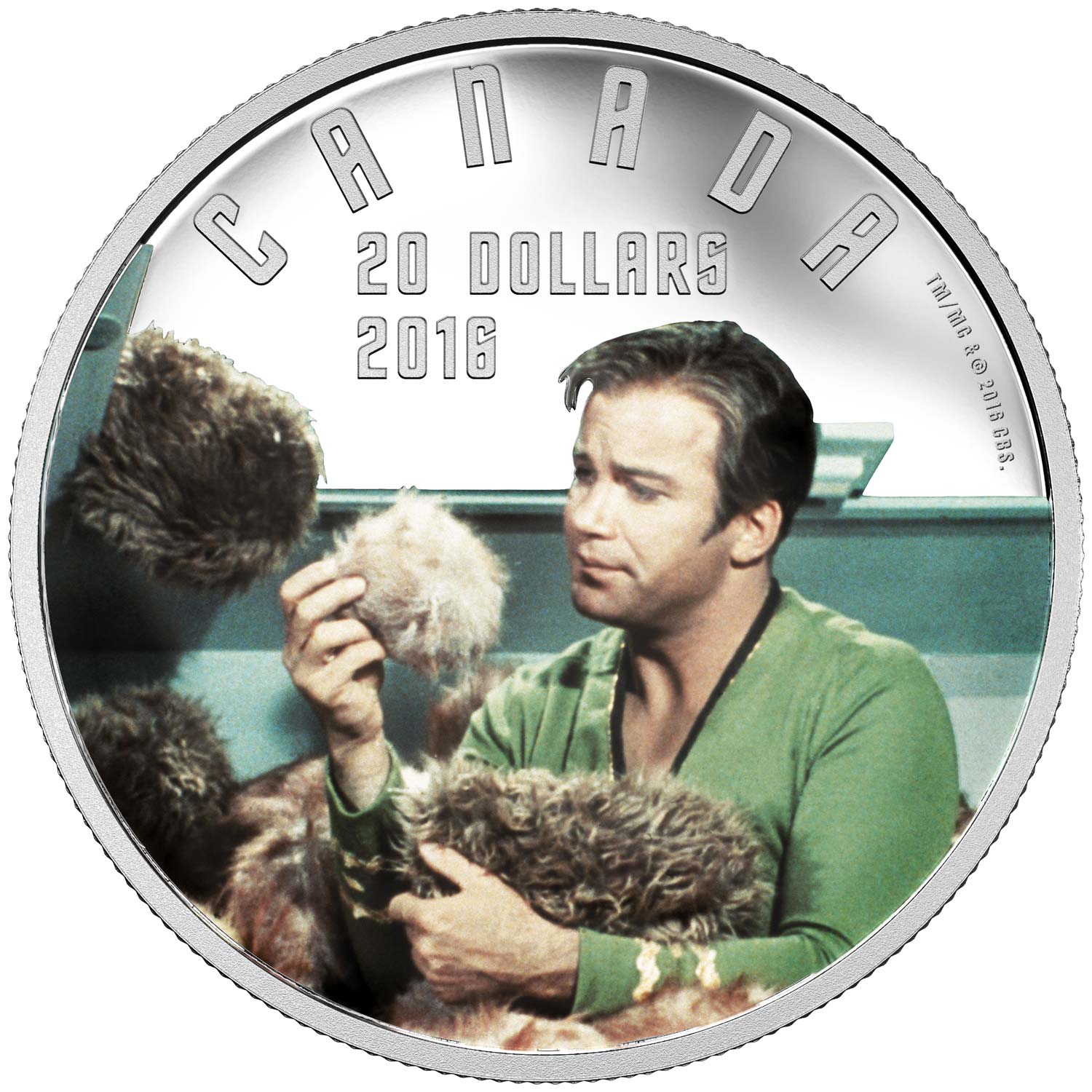 canada_2016_startrek_scenes_tribbles_rev Canada 2016 Star Trek Classic Scenes Silver $20 Coin - The Trouble withTribbles