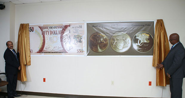 Guyana 2016 Special Commemorative Coins And Banknote Unveiling