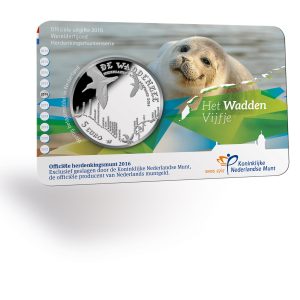 Dutch 2016 The Wadden Sea 5 Euro Uncirculated Coin