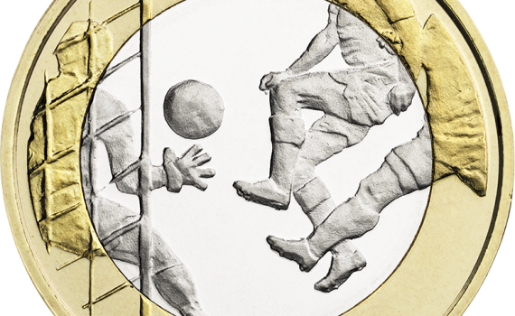 Finland 2016 Football Commemorative €5 coin