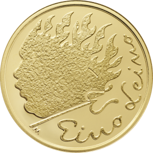 Finland 2016 Eino Leino Gold €100 Coin Obverse