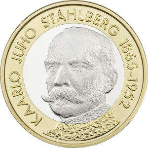 Finland 2016 K.J. Ståhlberg 5 Euro Coin