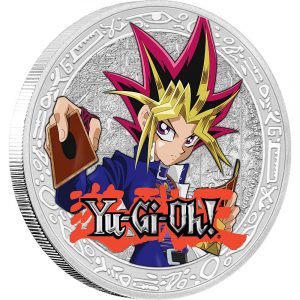 2016 Yu-Gi-Oh Yami Yugi Silver coin from Nuie