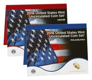 2016 USA Uncirculated P and D Coin Sets