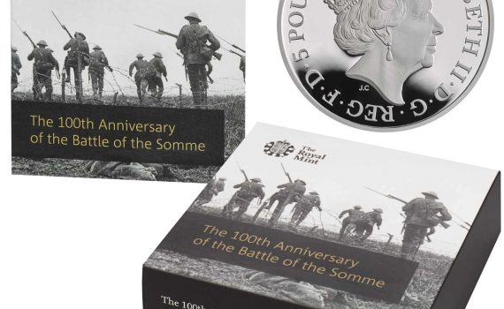 United Kingdom 2016 Silver £5 WWI Somme
