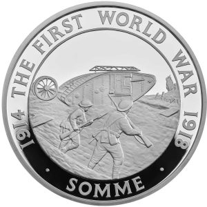 United Kingdom 2016 Silver £5 WWI Somme Reverse