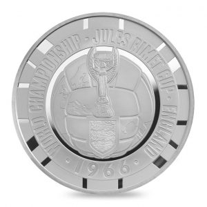 2016 Silver Proof Alderney Crown Coin - 1966 World Cup