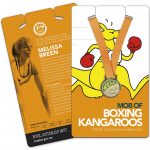 Australia 2016 Olympics Coxing Kangaroo $1 Coin on Athletics Card