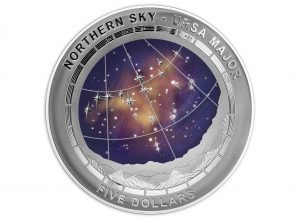 Australia 2016 Ursa Major Domed Silver Coin Reverse