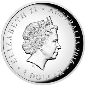 Australia 2016 Hartog First Landing Silver High Relief Coin Obverse