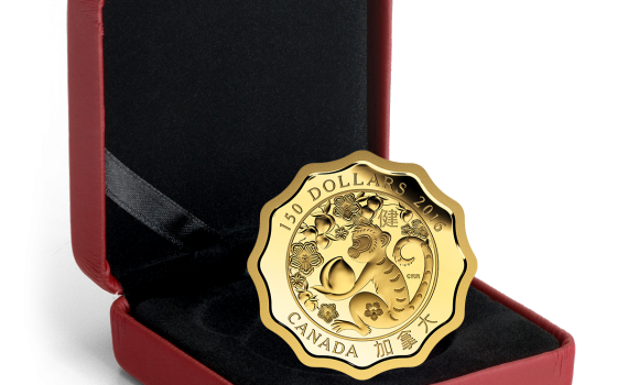 Canada 2016 Blessings of Good Health $150 Gold Coin in Box