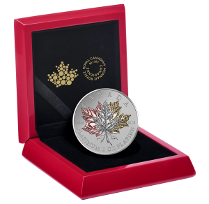 Canada 2016 $300 1oz Platinum Maple Leaf Forever Coin in Box