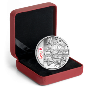 Canada 2016 Canadian Athletes Silver Olympic Dollar Coin Box