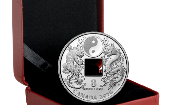 Canada 2016 Silver $8 Yin-Yang Coin in Box