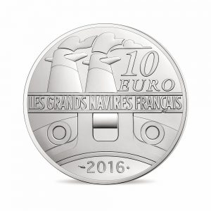 France 2016 Silver 10 Euro Coin - Ile de France Obverse