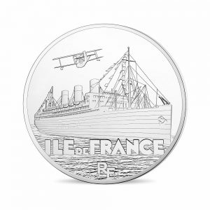 France 2016 Silver 50 Euro Coin - Ile de France Reverse