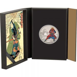 2016 Samurai Silver Coin Box - Warriors of History Series