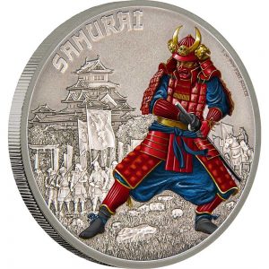 2016 Samurai Silver Coin Reverse - Warriors of History Series