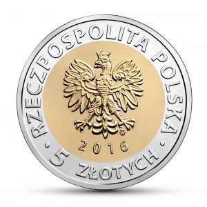 Poland 2016 5 Zloty Priest's Mill Commemorative Coin Obverse