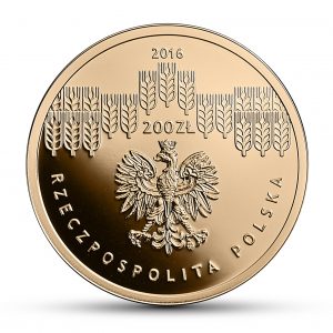 Poland 2016 Gold 200 Zloty - 200th Anniversary of the Warsaw University of Life Sciences(SGGW) obverse