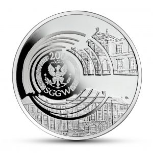 Poland 2016 Silver 10 Zloty - 200th Anniversary of the Warsaw University of Life Sciences(SGGW)