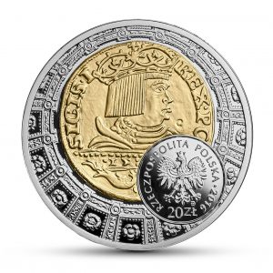 Poland 2016 20 Zloty - Ducat of Sigismund the Elder Obverse