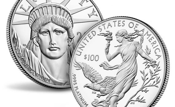 USA 2016 Platinum Eagle $100 coin