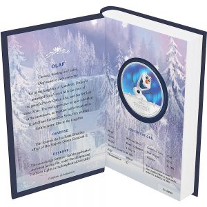 2016 Frozen - Olaf Silver Coin Box