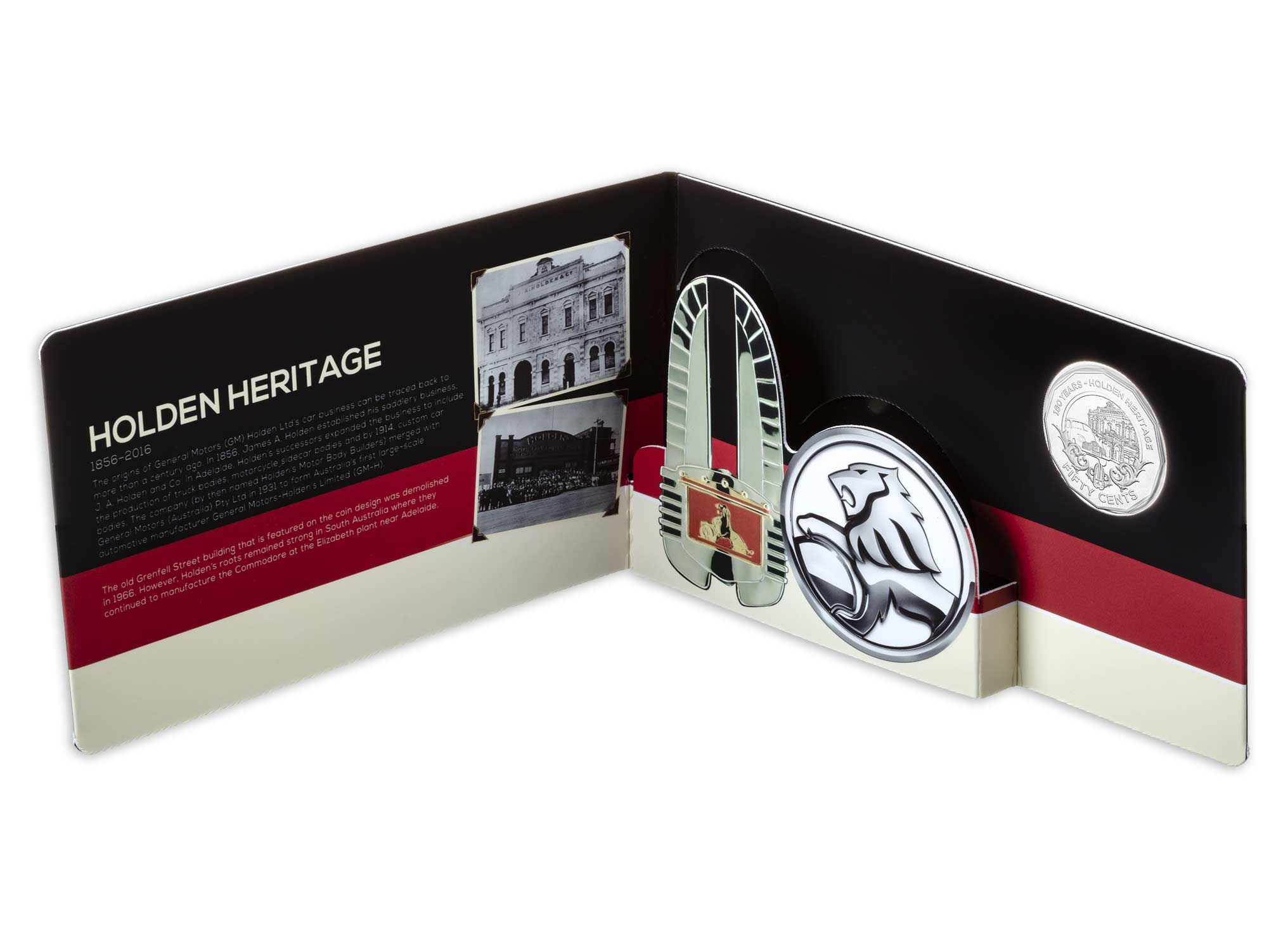 Australia 2016 Holden Heritage Collection - 160 Years Folder