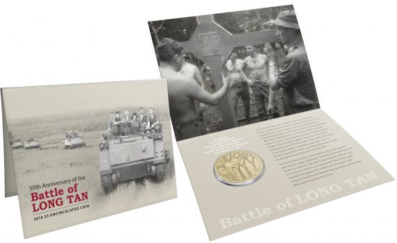 Australia 2016 Battle of Long Tan $5 Coin