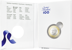 Finland 2016 P.E. Svinhufvud Presidents of Finland Proof Coin box