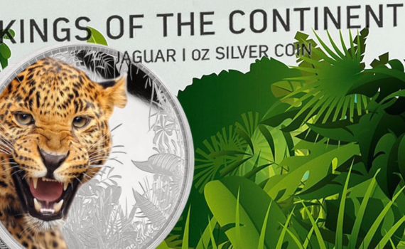 2016 Jaguar 1oz Silver Coin Splash Image