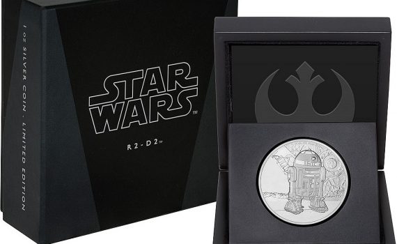 2016 Star Wars R2-D2 1oz Silver Coin