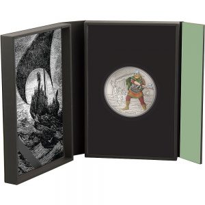 2016 Vikings Silver Coin in Box for Warriors Of History Series