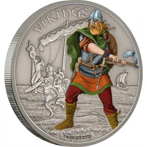 2016 Vikings Silver Coin for Warriors Of History Series