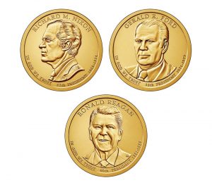 USA 2016 Presidential Dollar Coins