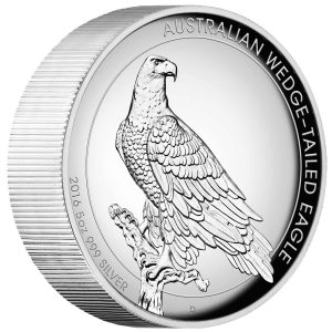 Australia 2016 5oz Silver Wedge-tailed Eagle Coin Reverse