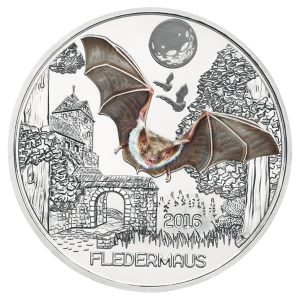 Austria 2016 Colourful Animals - The Bat Coin Reverse