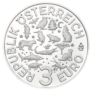 Austria 2016 Colourful Animals - The Bat Coin Obverse